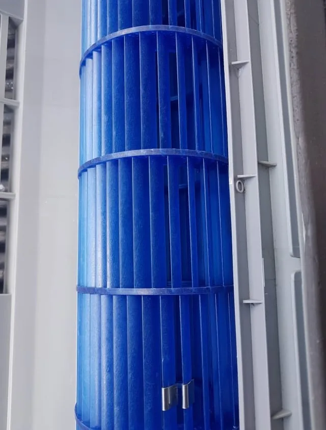 Higienização — trabalho realizado pela Via Rapel Climatização