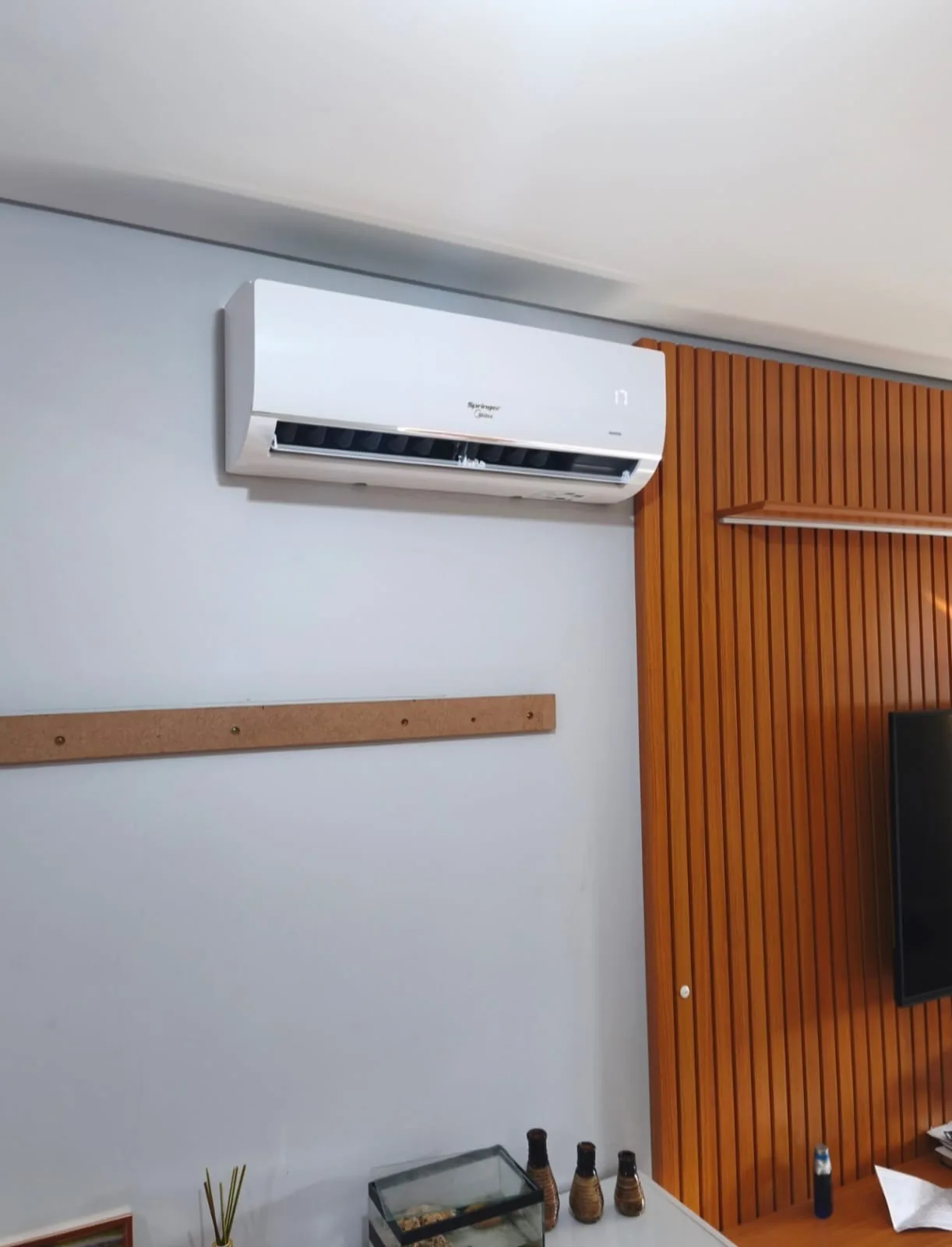 Instalação — trabalho realizado pela Via Rapel Climatização