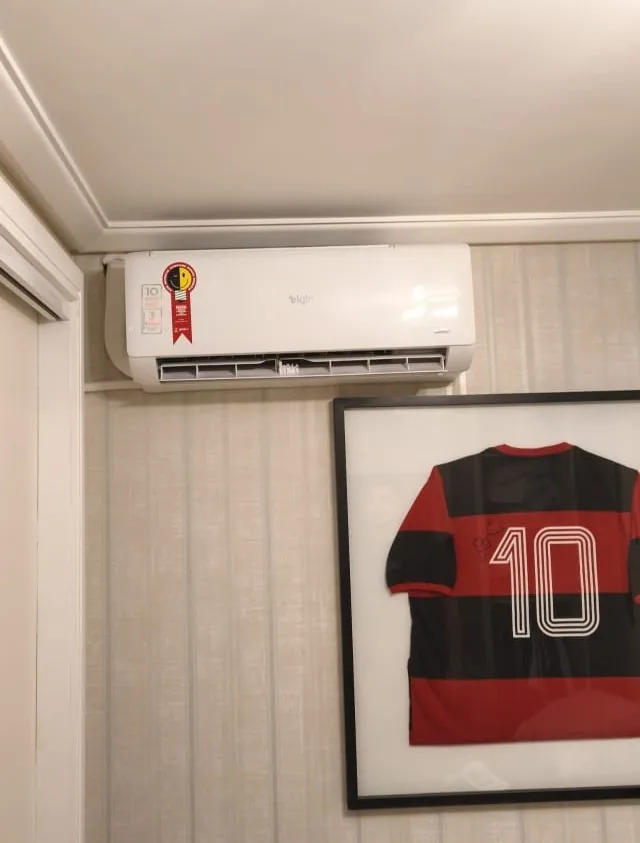 Instalação — trabalho realizado pela Via Rapel Climatização