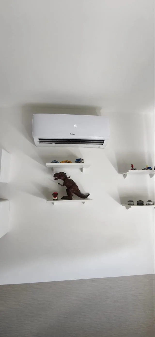 Instalação — trabalho realizado pela Via Rapel Climatização